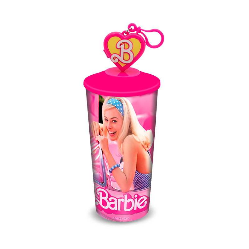 Vaso-Plástico-Barbie-32-Oz-Con-Topper